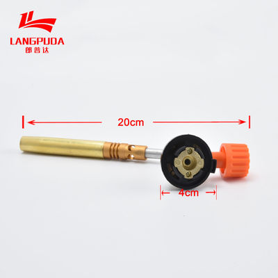 Stainless Steel 108mm Butana Flame Gun, Industri Butana Torch Genggam