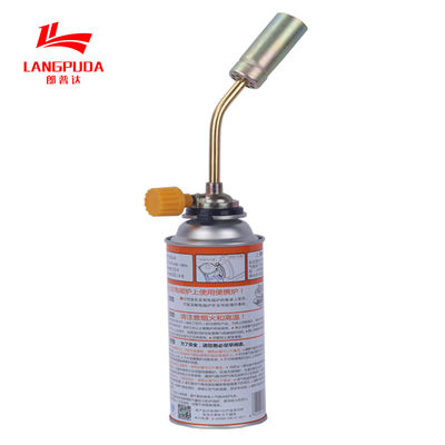 Berkemah di Luar Ruangan Butana Gas Torch Gun Manual Pengapian Paduan Seng