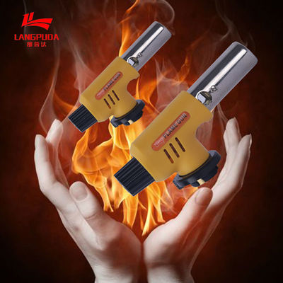 Butana Gas Flame Gun Kitchen Penyesuaian Api Pengapian Cepat