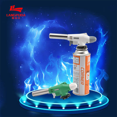 1300 derajat Butane Flame Gun Untuk Pengelasan Pengelasan 150g/jam Konsumsi Gas Kelas Industri