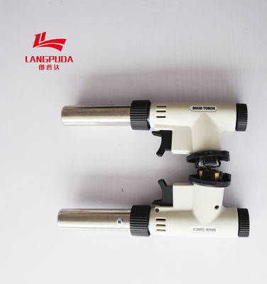 Keselamatan Isi Ulang Berkemah Gas Blow Torch 360 Putar Gratis Dapat Disesuaikan