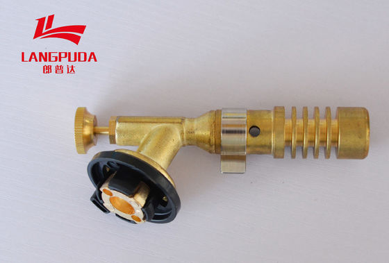 Kuningan Plastik 115mm Butana Gas Welding Torch Pengapian Otomatis