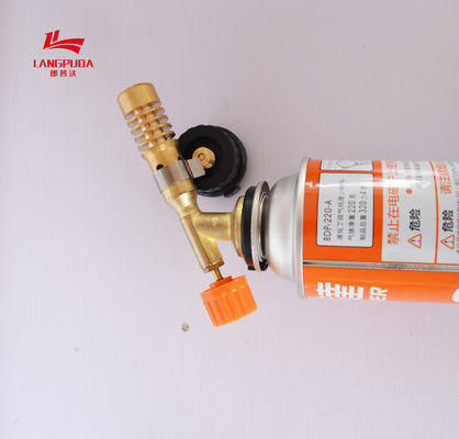 Senapan Obor Dapur 12cm Pengapian Otomatis, Pembakar Obor Gas Kaset
