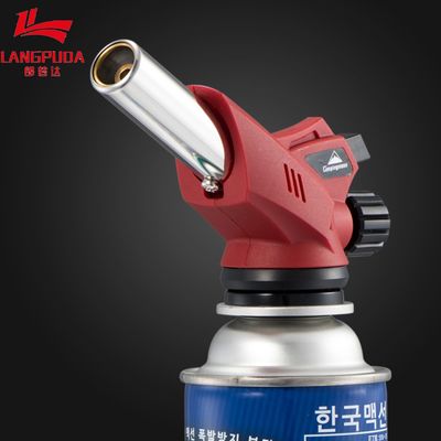 Outdoor 15cm Camping Gas Blow Torch Tanpa Pemanasan Awal