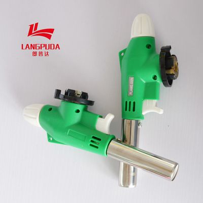 Pistol Api Portabel 18cm Plastik, Obor Pemanas Butana 150g / jam