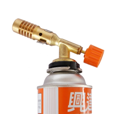 Kuningan Plastik Portabel 1300C Gas Heating Torch Flamethrower