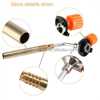 Rotasi Gratis Portabel 12cm Gas Heating Torch Api obor gas