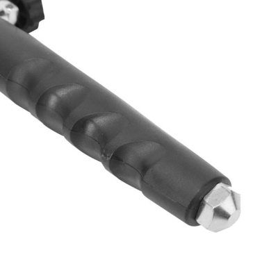 Single Double Switch Butane Flame Gun Stainless Steel Dengan Pegangan Nylon