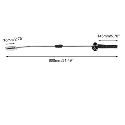 Killer Grass Welding Torch Gun Hitam Dengan Pegangan Ergonomis