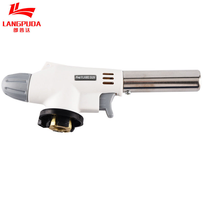 Metal Butane Flame Gun Blister Pack 1300 derajat Kapasitas Pengelasan Suhu