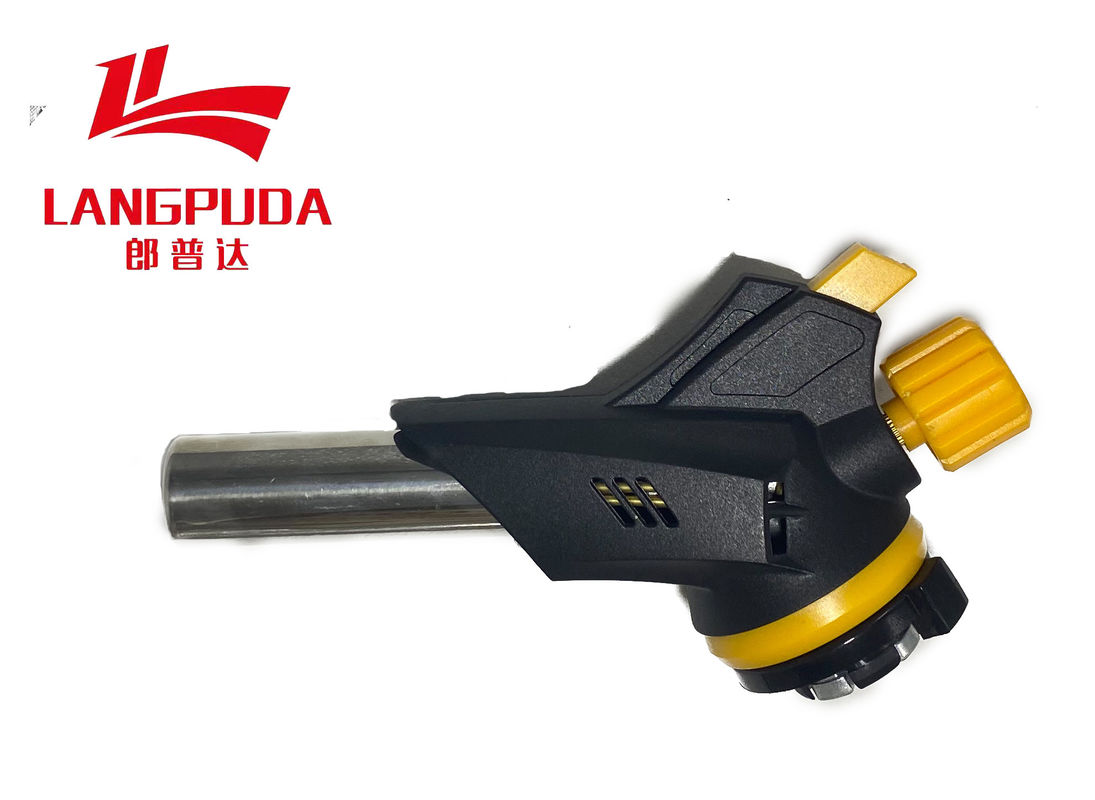 Senapan Obor Las Portabel Luar Ruangan, 150g / jam Butana Soldering Torch