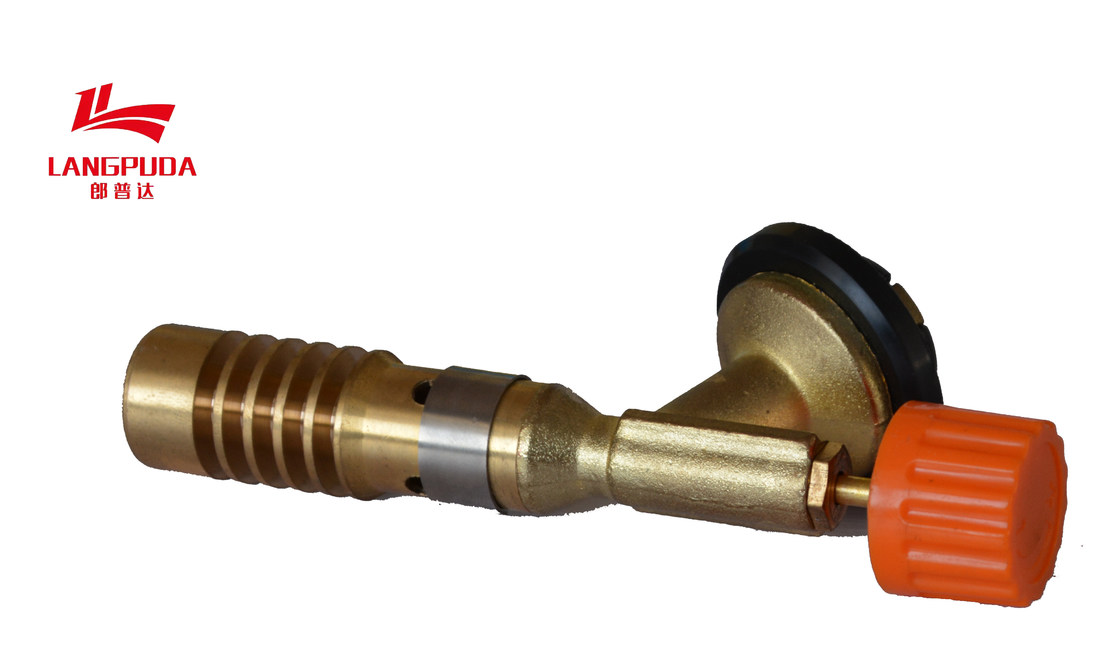 ISO9001 Kuningan Plastik 12cm Portable Flame Gun